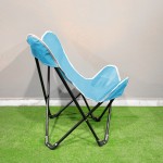 Argeus Butterfly Katlanabilir Kamp Sandalyesi Mavi