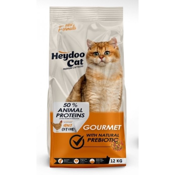 Heydoo-Gurme Yetişkin Premium Kedi Maması