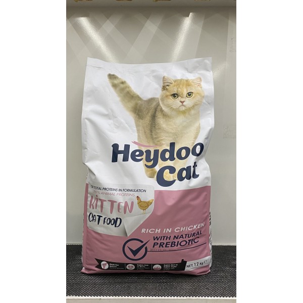 Heydoo Kitten Tavuklu 12 kg Yavru Kedi Maması