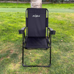 Argeus Rest Katlanabilir Kamp Sandalyesi Siyah